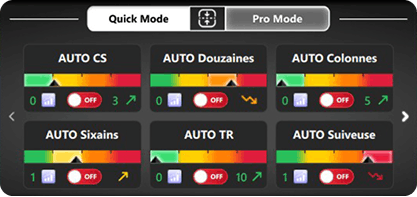 Logiciel Roulette Elite mode Quick mode